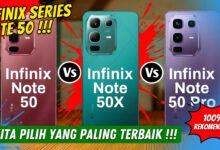 Infinix Note 50 Vs Infinix Note 50x Vs Infinix Note 50 Pro: Lebih Baik Pilih Performa atau Layar?