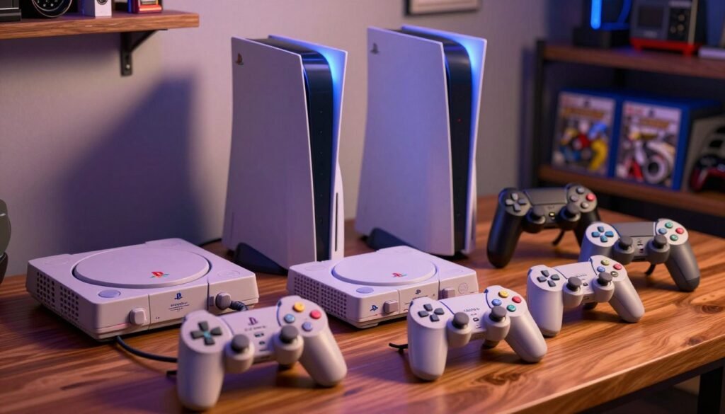 Fakta Menarik: Konsol PS1 Sampai PS5 Nilainya Kalau Dikumpulin Bisa Beli Mobil Mewah! Fakta Menarik: Konsol PS1 Sampai PS5 Nilainya Kalau Dikumpulin Bisa Beli Mobil Mewah!