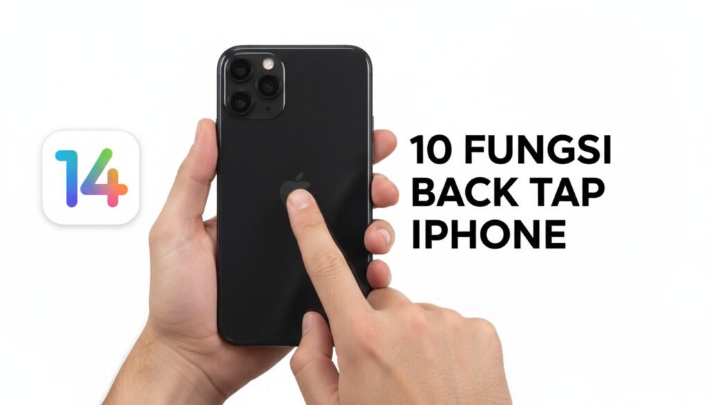 Back Tap iPhone Jadi Tombol Rahasia 10 Fungsi, Ini Settingnya