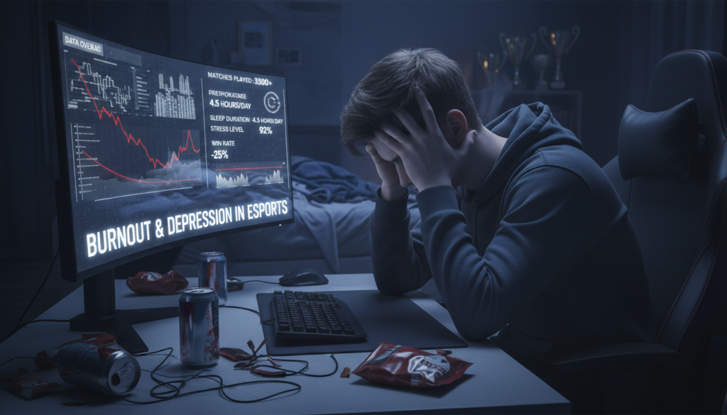 data burnout dan depresi atlet esports