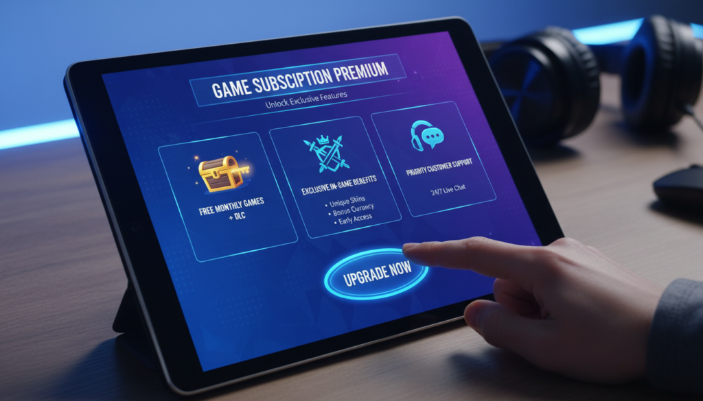 fitur tambahan langganan game