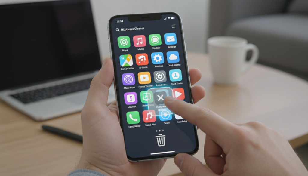 70 Aplikasi Samsung Bloatware Cuma Pakai 5 ADB Command Hilang Semua