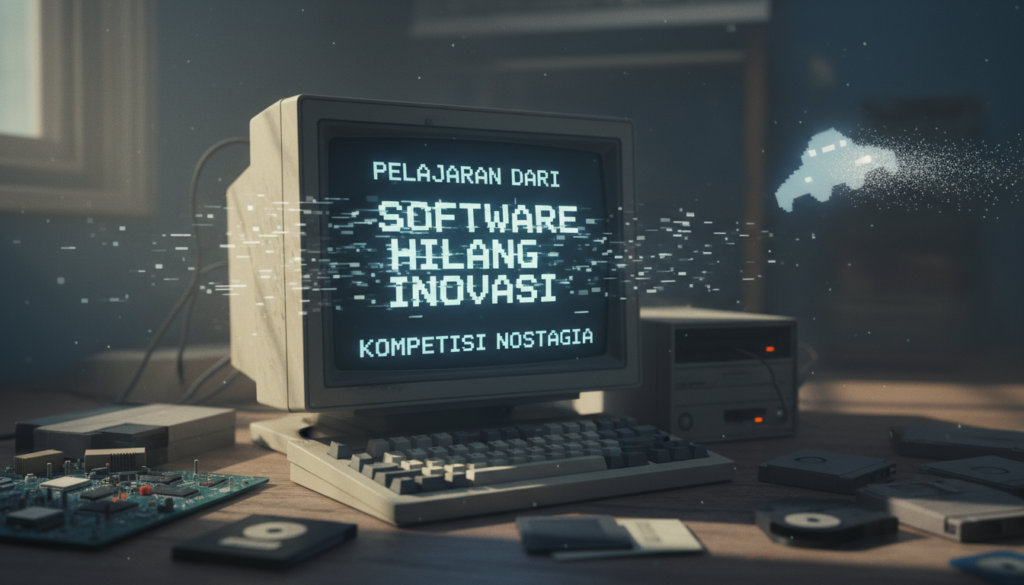 pelajaran dari software hilang inovasi kompetisi nostalgia