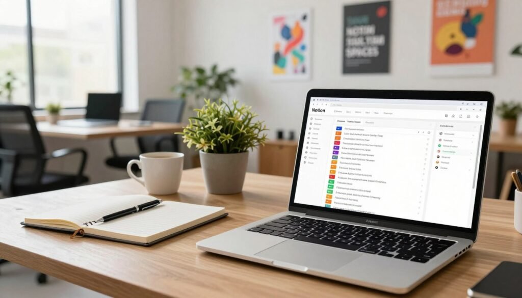 Tutorial Notion Team Spaces