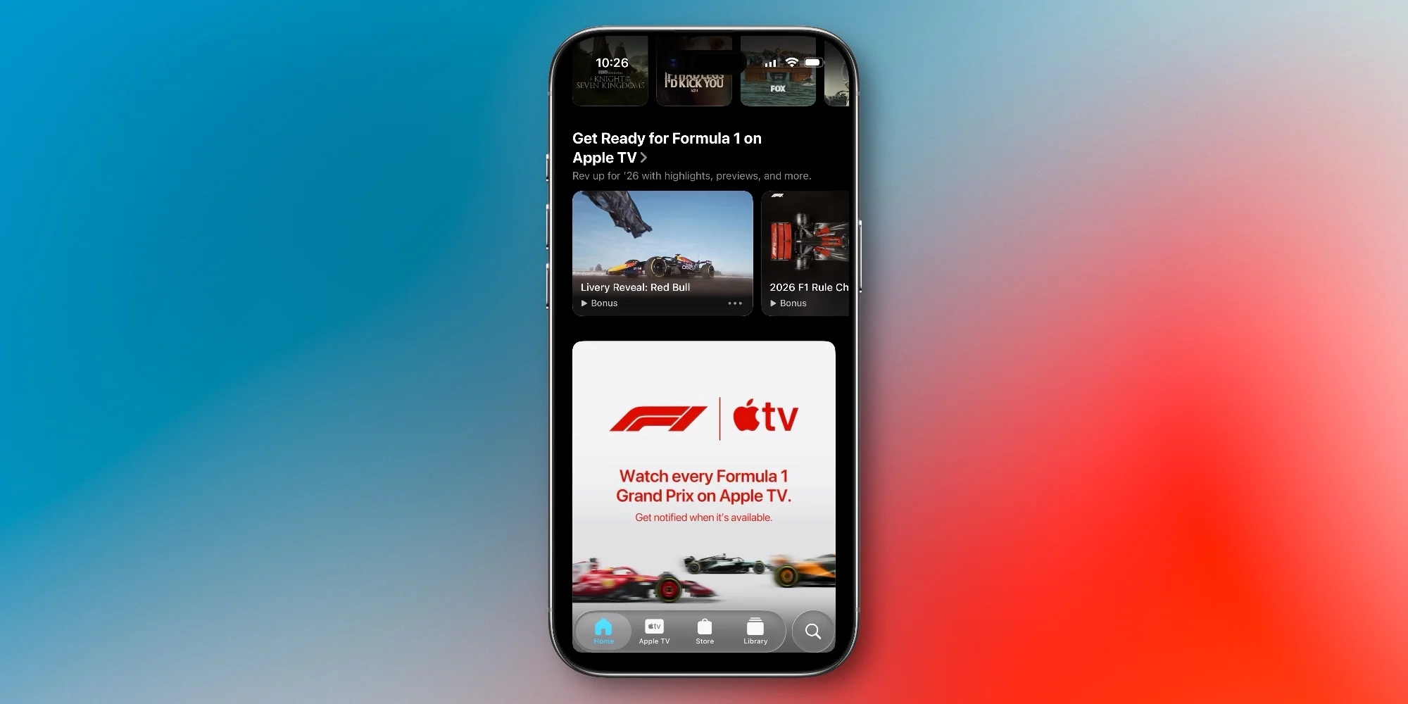 Apple TV Memperkenalkan Pemrograman F1 di Aplikasi Tepat Sebelum Musim Dimulai
