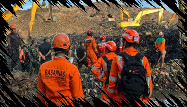 Longsor Sampah di Bantargebang Menewaskan 3 Orang, Warung dan Truk Tertimbun