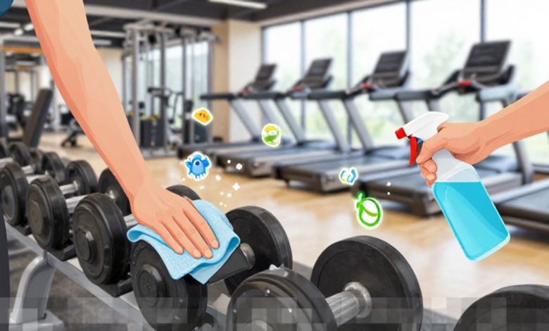 Menjaga Kebersihan Alat Olahraga di Pusat Kebugaran Setelah Digunakan Sangat Penting Menjaga Kebersihan Alat Olahraga di Pusat Kebugaran Setelah Digunakan Sangat Penting