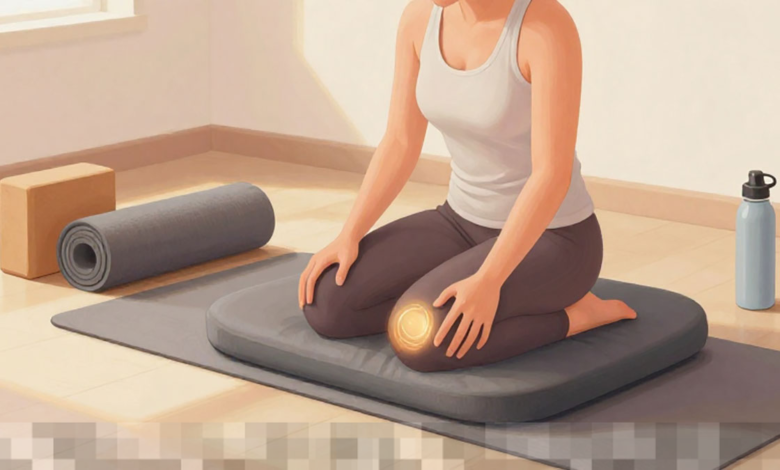 Cara Memilih Matras Yoga Ergonomis untuk Mencegah Sakit Lutut saat Berlatih