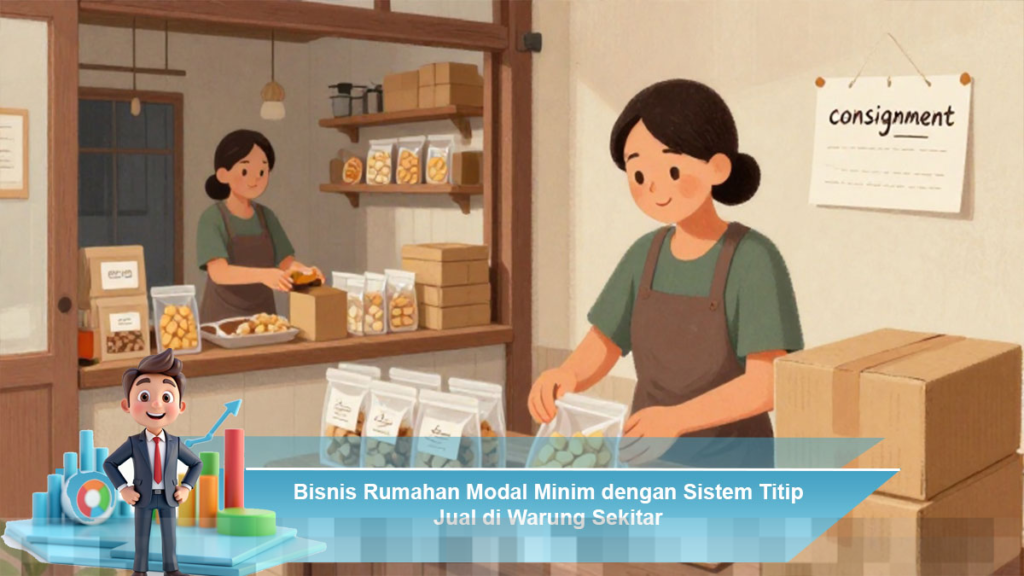 Bisnis Rumahan Modal Rendah dengan Sistem Titip Jual di Warung Terdekat Bisnis Rumahan Modal Rendah dengan Sistem Titip Jual di Warung Terdekat