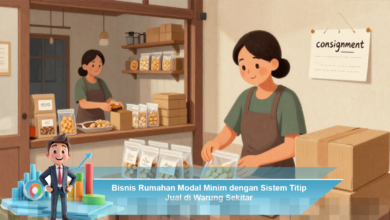Bisnis Rumahan Modal Rendah dengan Sistem Titip Jual di Warung Terdekat