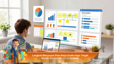 Menyusun Pola Kerja Usaha untuk Mencapai Target Secara Konsisten dan Efektif