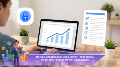 Strategi Menghasilkan Uang Online dengan Risiko Rendah dan Tanpa Stres Mental di Era Digital