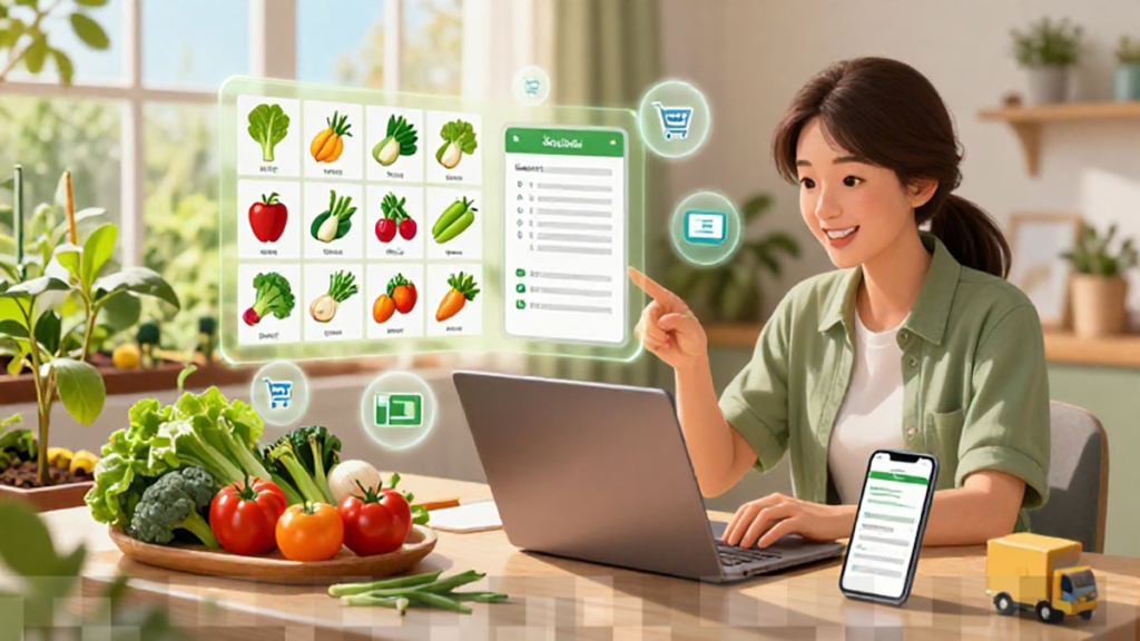 Cara Efektif Dapatkan Uang Online Melalui Penjualan Sayur Organik Secara Digital