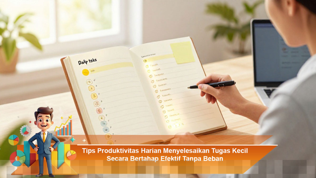 Tingkatkan Produktivitas Harian dengan Menyelesaikan Tugas Kecil Secara Efektif dan Bertahap
