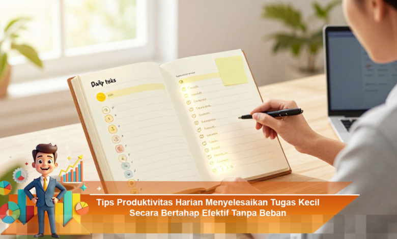 Tingkatkan Produktivitas Harian dengan Menyelesaikan Tugas Kecil Secara Efektif dan Bertahap