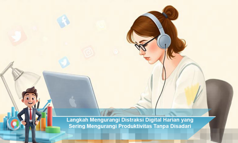 Cara Efektif Mengurangi Distraksi Digital Harian untuk Meningkatkan Produktivitas Anda