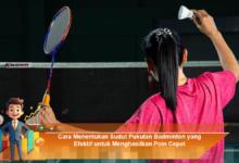 Menentukan Sudut Pukulan Badminton yang Efektif untuk Meningkatkan Poin dengan Cepat