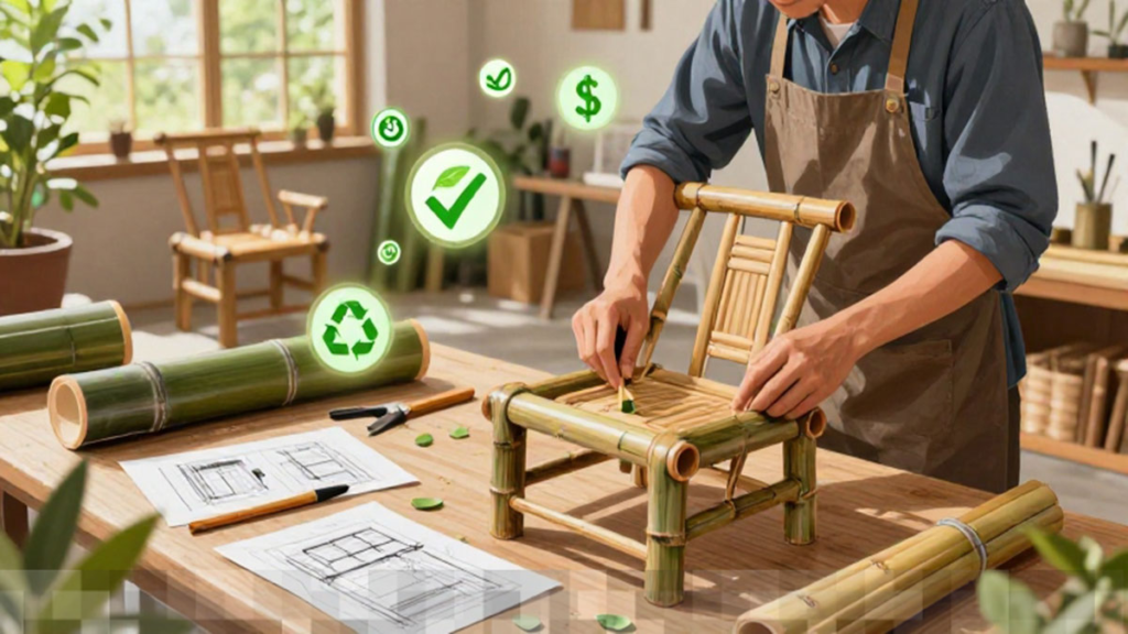 Teknik Pembuatan Furnitur Bambu untuk Mendukung Produk Ramah Lingkungan yang Berkelanjutan
