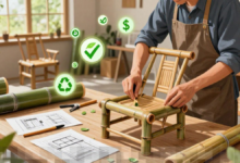 Teknik Pembuatan Furnitur Bambu untuk Mendukung Produk Ramah Lingkungan yang Berkelanjutan