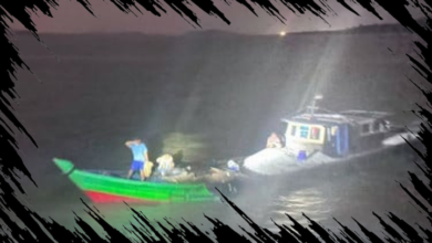 Kapal Perang TNI AL Gagalkan Pencurian Batu Granit di Perairan Kepri