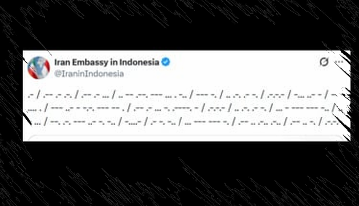 Kedubes Iran di RI Unggah Kode Morse di X, Apa Pesan yang Ingin Disampaikan?