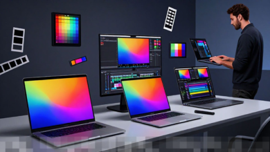 Laptop Terbaik untuk Editor Video Profesional dengan Akurasi Warna Tertinggi