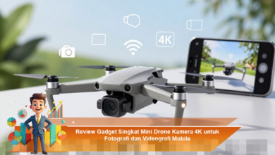 Ulasan Mini Drone Kamera 4K untuk Fotografi dan Videografi Mobile yang Efisien dan Praktis