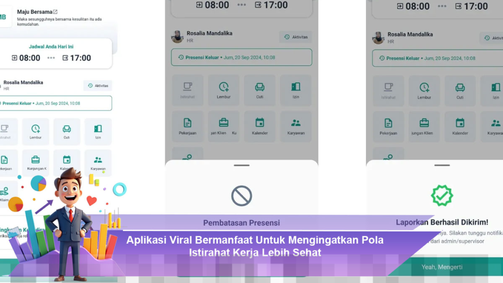 Aplikasi Efektif untuk Mengingatkan Pola Istirahat Kerja yang Lebih Sehat dan Produktif