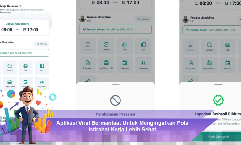 Aplikasi Efektif untuk Mengingatkan Pola Istirahat Kerja yang Lebih Sehat dan Produktif Aplikasi Efektif untuk Mengingatkan Pola Istirahat Kerja yang Lebih Sehat dan Produktif