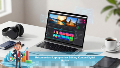 Panduan Memilih Laptop Terbaik untuk Editing Konten Digital Setiap Hari