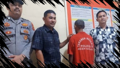 Pria Paruh Baya Ditangkap Polisi Aceh Barat atas Dugaan Pencabulan Anak Bertahun-tahun
