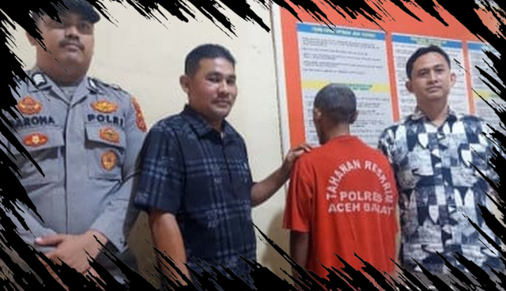 Pria Paruh Baya Ditangkap Polisi Aceh Barat atas Dugaan Pencabulan Anak Bertahun-tahun