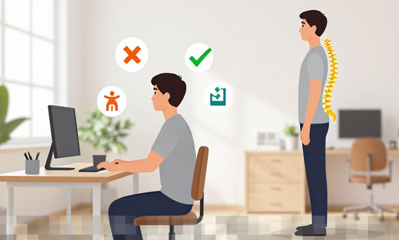 Cara Menjaga Postur Tubuh yang Baik Saat Duduk dan Berdiri untuk Kesehatan Optimal