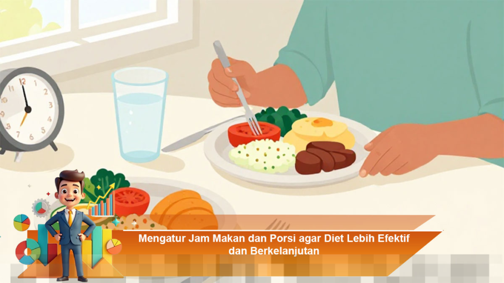 Atur Jam Makan dan Porsi untuk Diet yang Efektif dan Berkelanjutan
