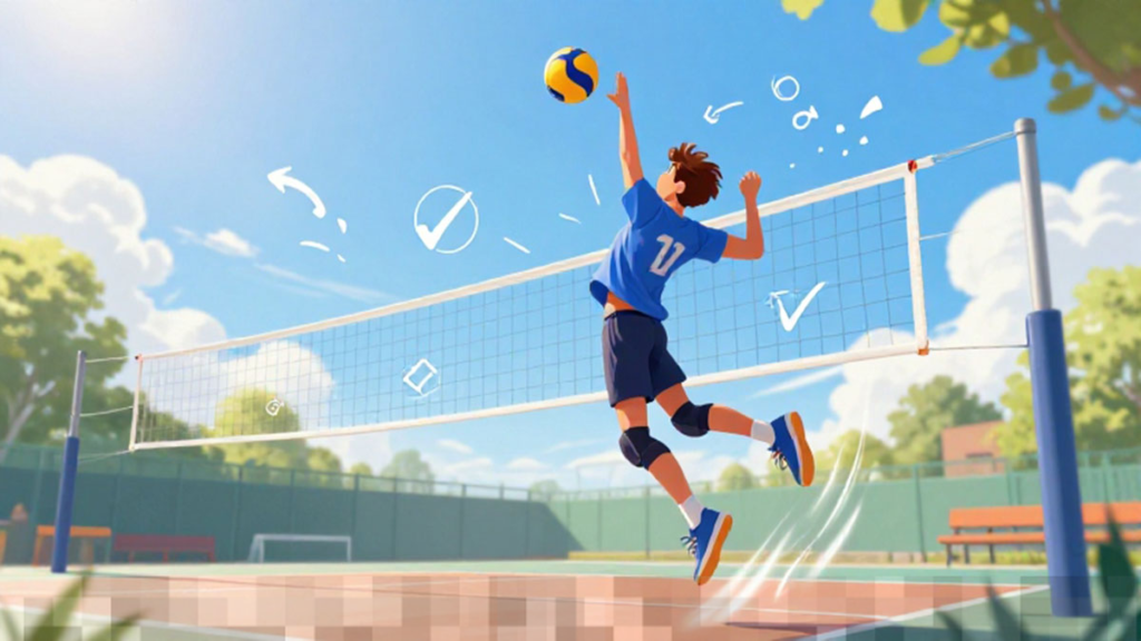 Teknik Dasar Voli untuk Meningkatkan Kekuatan Lompatan dan Pukulan Smash yang Efektif