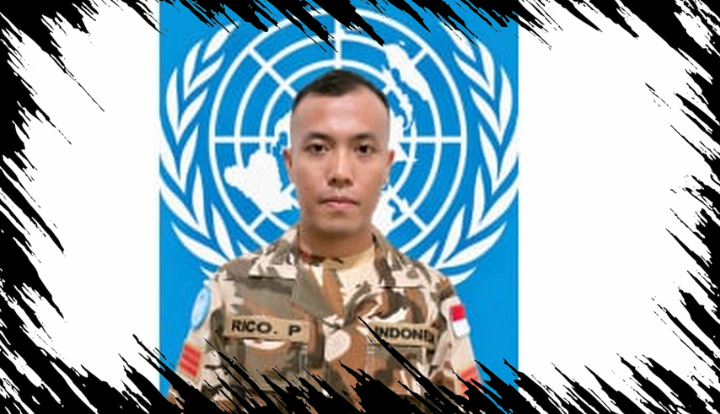 Prajurit TNI Rico Pramudia Gugur Akibat Ledakan Artileri Tank Israel di Lebanon