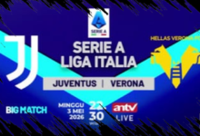 Duel Juventus vs Hellas Verona di ANTV: Si Nyonya Tua Usahakan Tiket Champions