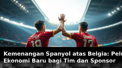 Kemenangan Spanyol atas Belgia: Mendorong Peluang Ekonomi bagi Tim dan Sponsor
