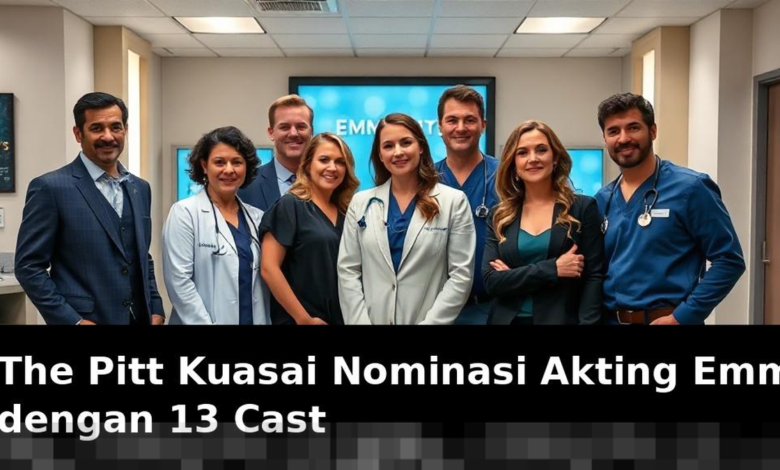 Pitt Dominasi Nominasi Emmy 2026 dengan 13 Anggota Cast Terbaik Pitt Dominasi Nominasi Emmy 2026 dengan 13 Anggota Cast Terbaik
