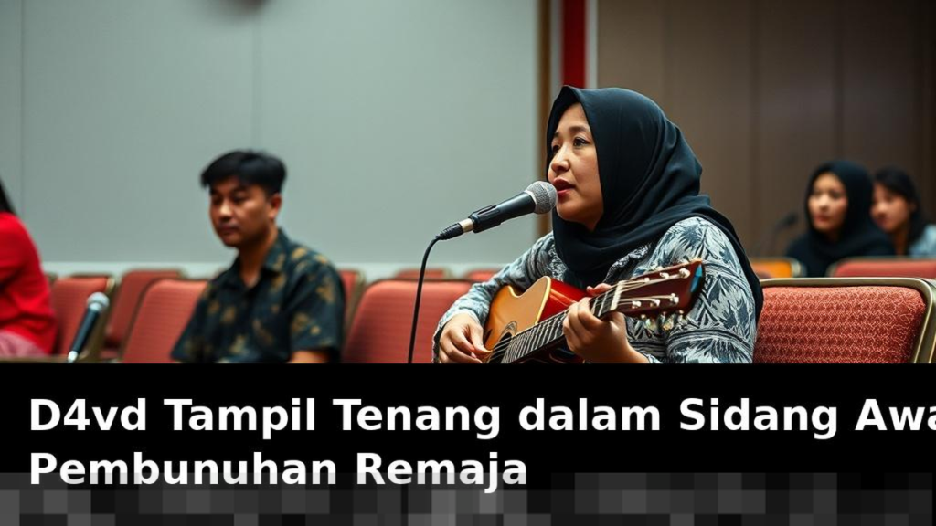 D4vd Menunjukkan Ketenteraman dalam Sidang Awal Kasus Pembunuhan Remaja D4vd Menunjukkan Ketenteraman dalam Sidang Awal Kasus Pembunuhan Remaja