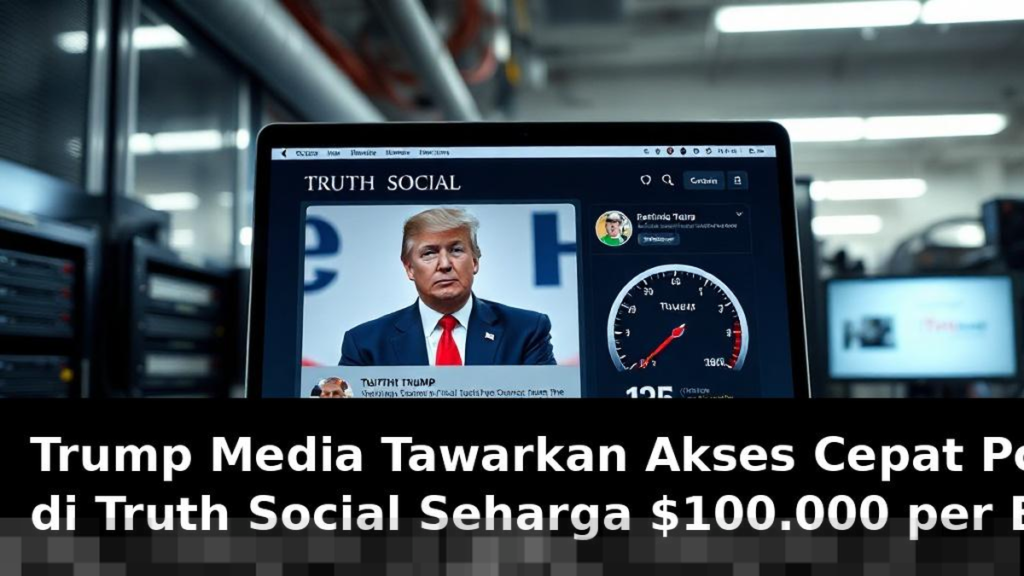 Trump Media Menawarkan Akses Cepat ke Postingan di Truth Social dengan Biaya 0.000 per Bulan Trump Media Menawarkan Akses Cepat ke Postingan di Truth Social dengan Biaya 0.000 per Bulan