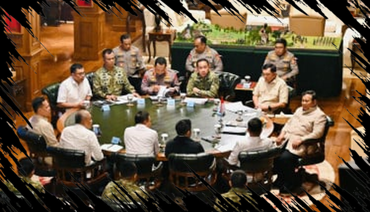 Panglima TNI dan Kapolri Laporkan Situasi Nasional dan Karhutla kepada Presiden Prabowo