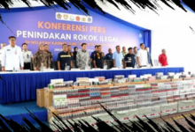 Bea Cukai Sita 10,7 Juta Batang Rokok Ilegal, Ancaman Kerugian Negara Rp 8,05 Miliar
