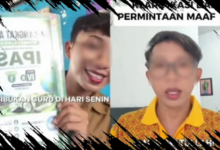 Guru Pria Viral Diduga Menggunakan Lipstik Saat Mengajar, Klarifikasi dan Permohonan Maaf