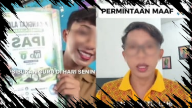 Guru Pria Viral Diduga Menggunakan Lipstik Saat Mengajar, Klarifikasi dan Permohonan Maaf