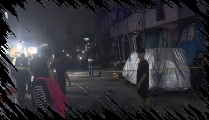 Ledakan Mengguncang Pasar Cimanggis Tangsel, Beberapa Korban Luka Tertimpa Reruntuhan