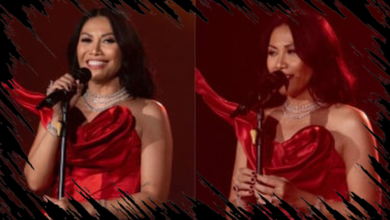 Anggun Kembali Viral di SNADA Indonesia 2026 dengan Gaun Merah yang Memukau dan Aksi Panggung Menggugah